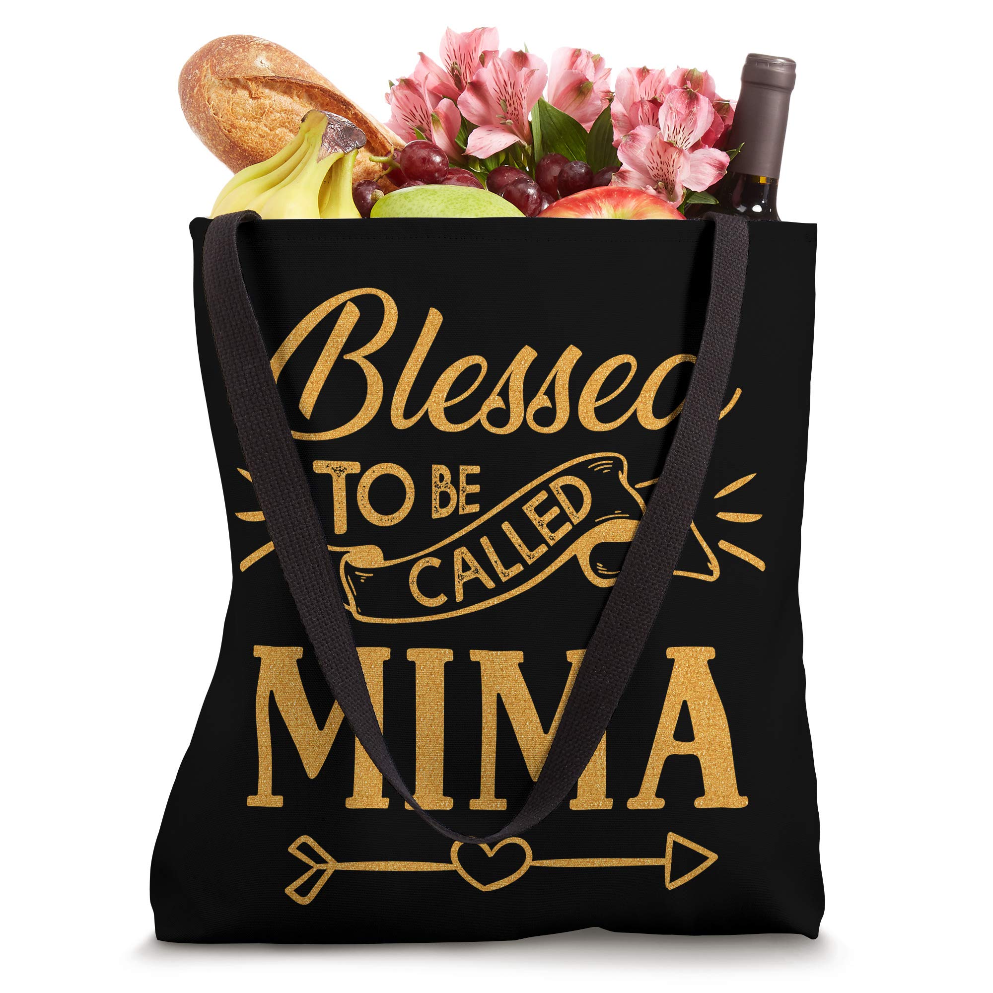 Blessed To Be Called Mom Tote Bag - Stylish & Durable Women's Tote for Mother's Day Gift, Work, Shopping & Travel