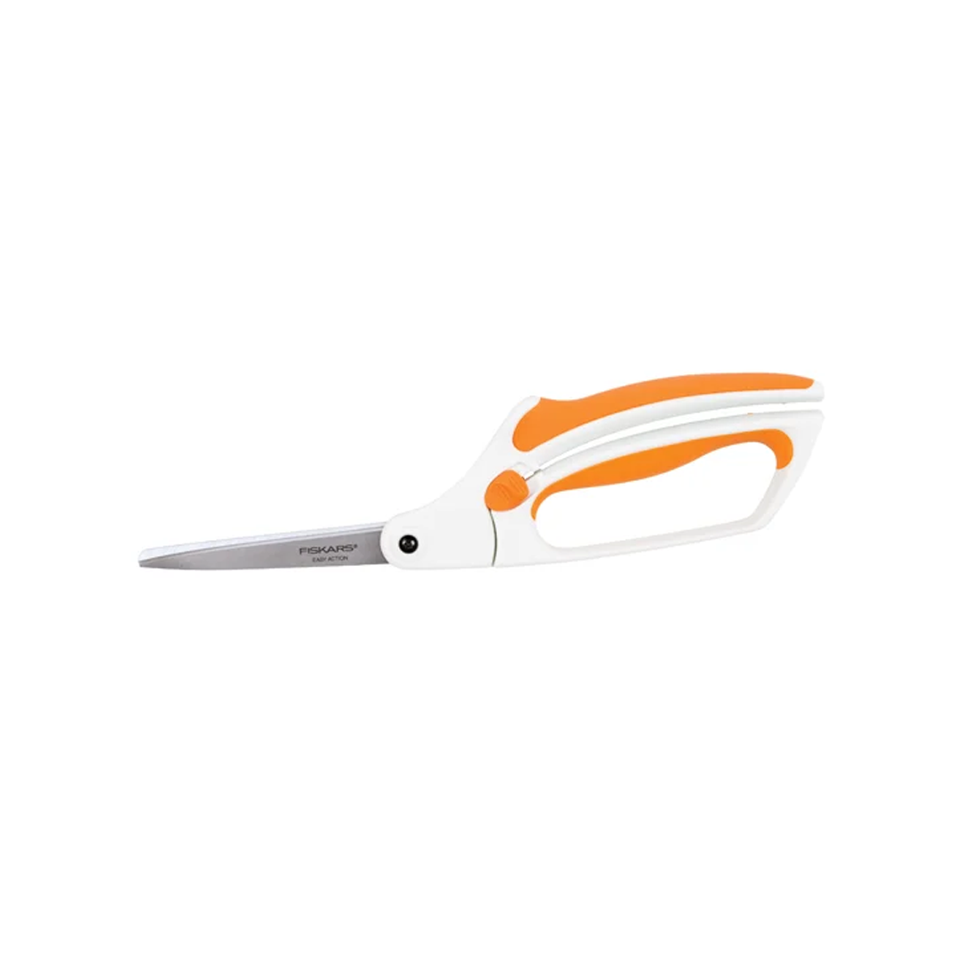 Fiskars Soft Touch Scissors - 8 Inch Comfort Grip Scissors for Office, School, Crafting & Fabric Cutting - Ergonomic Design for Left & Right Handed Users