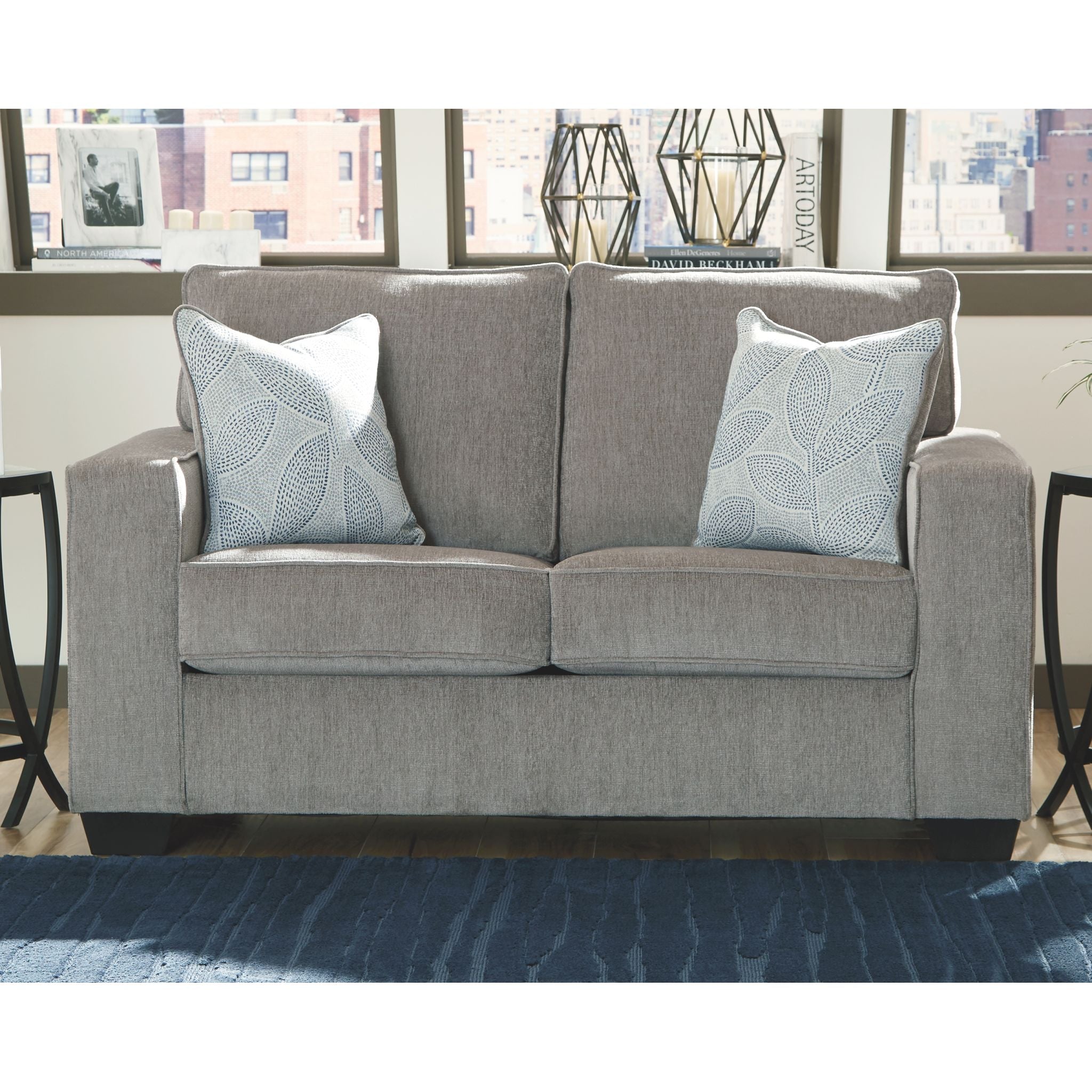 Altari Loveseat - Modern Small Couch for Living Room, Apartment & Office | Comfortable 2-Seater Sofa for Cozy Spaces, Compact Furniture for Small Homes