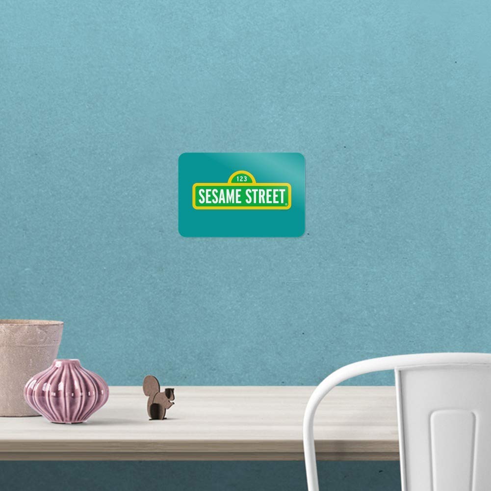 Sesame Street Logo Wall Sign - Home, Office & Business Decor - Perfect for Kids' Rooms, Playrooms & Daycare Centers