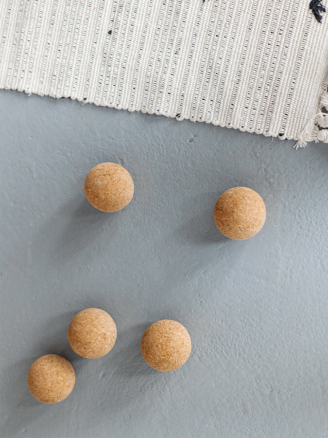 Premium Yoga & Massage Ball Set of 3 - 4cm & 6cm Cork Therapy Balls for Deep Tissue Relief, Myofascial Release, Trigger Point Therapy - Perfect for Yoga, Pilates, Gym Recovery & Home Use