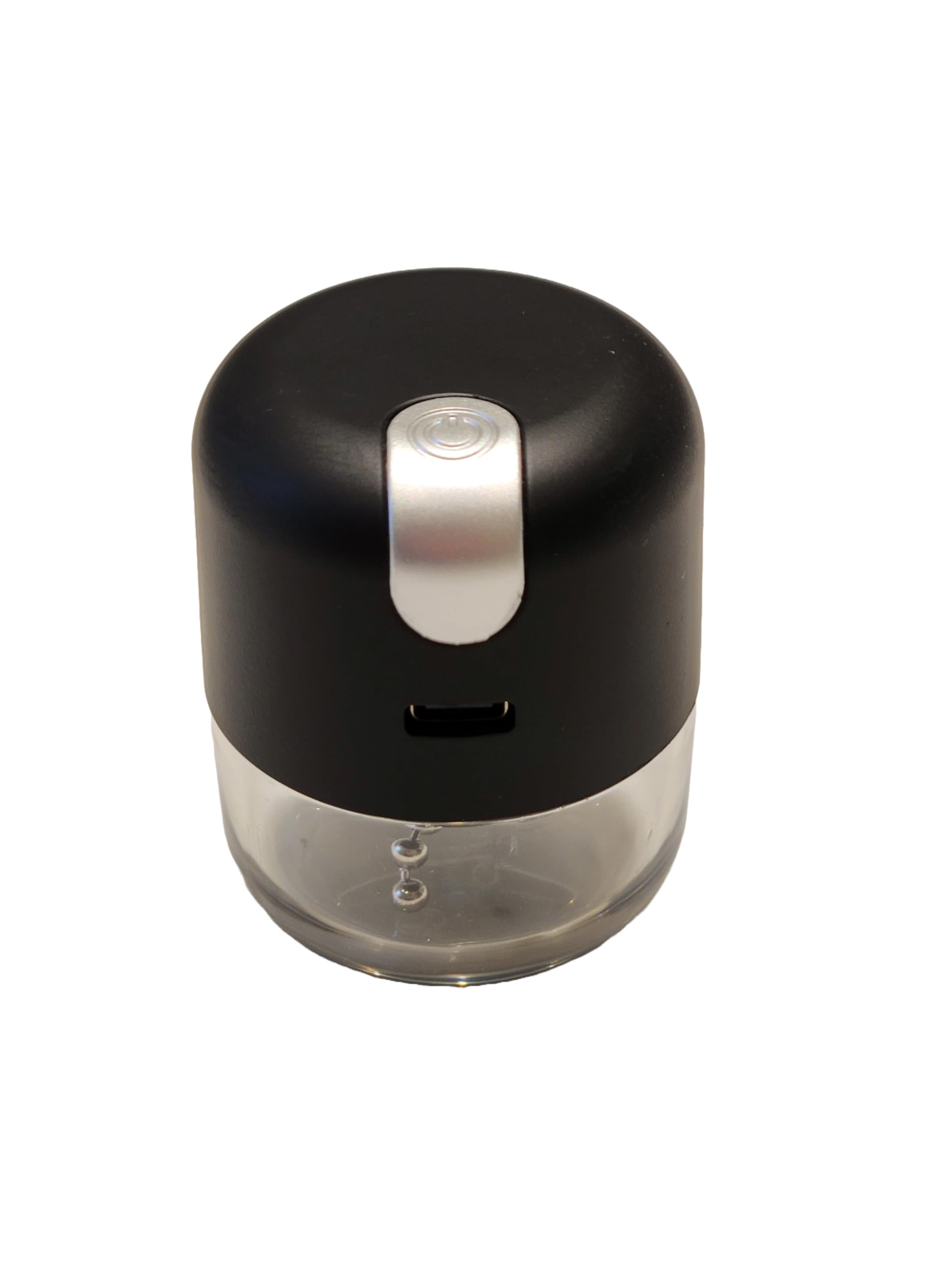 420 Electric Herb Grinder - USB Rechargeable Automatic Spice Crusher with Ball Chain | Portable & Compact Design (YS-12) | Perfect for Grinding Herbs, Spices & Tobacco at Home or On-the-Go