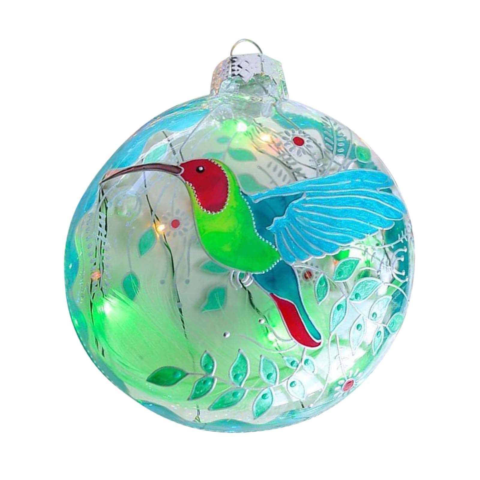 Tonsee Red Cardinal Ornaments - Pair of Exquisite Hanging Bird Decorations for Valentine's Day Gifts, Christmas Tree Decor, and Home Decorative Pendants | Perfect for Holiday Decorating, Wedding Centerpieces & Garden Party Decorations