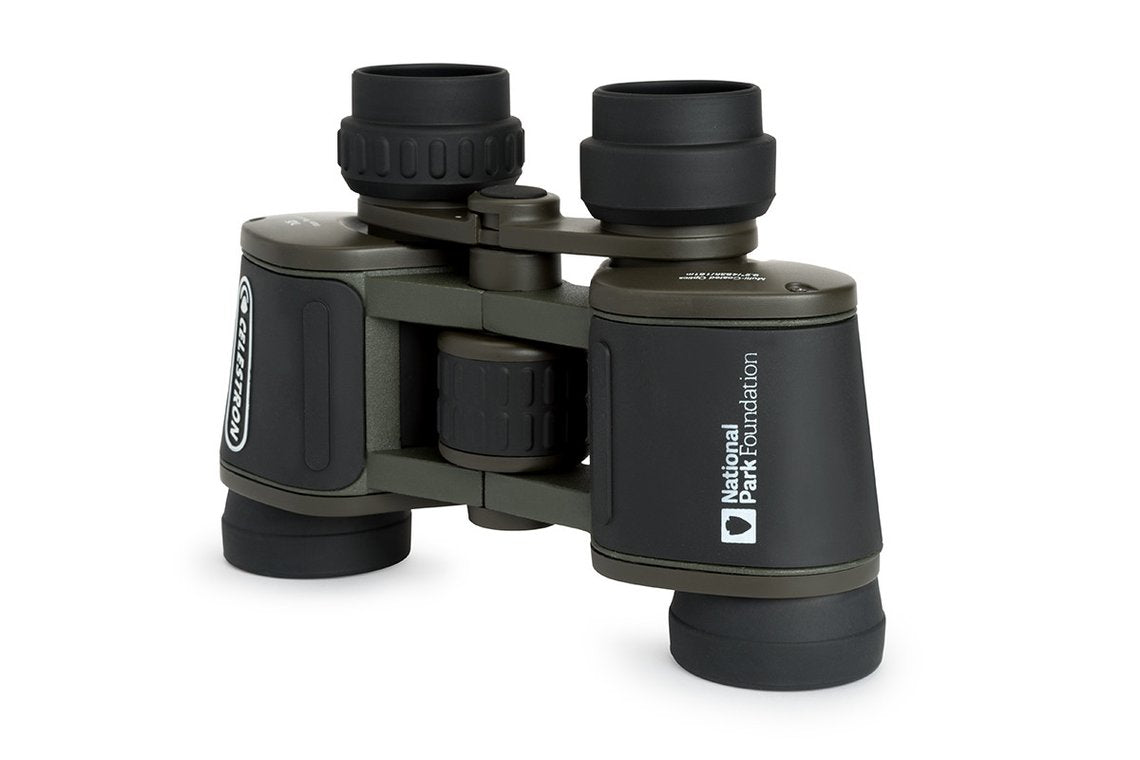 Celestron National Park Foundation 7x35 Binoculars - Compact & Lightweight for Bird Watching, Hiking, and Outdoor Adventures (Model 71227)