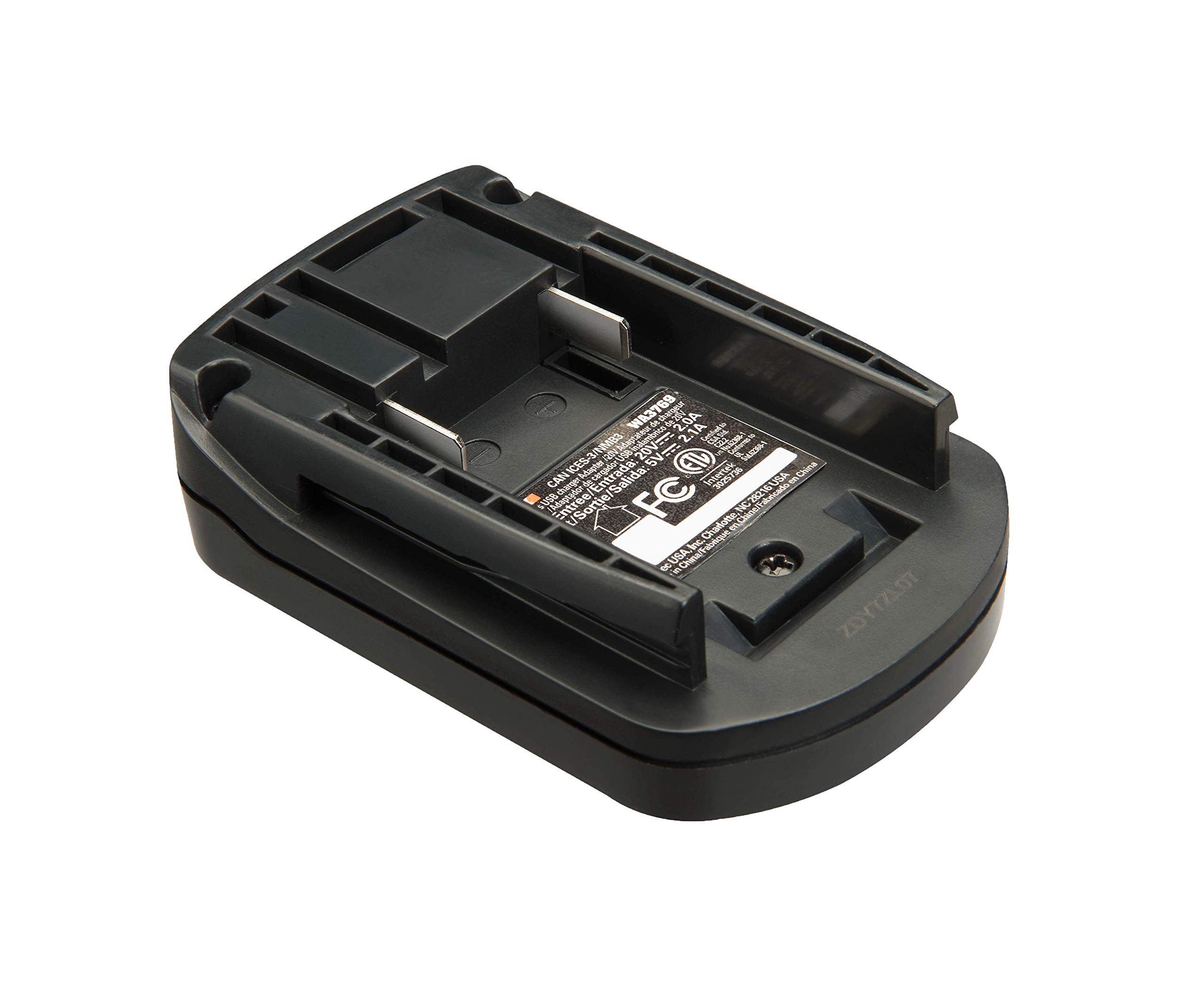 WORX WA3769 Battery USB Charger Adapter - Fast Charging Power Tool Battery Charger for WORX Tools | Perfect for Home DIY Projects & Professional Worksites