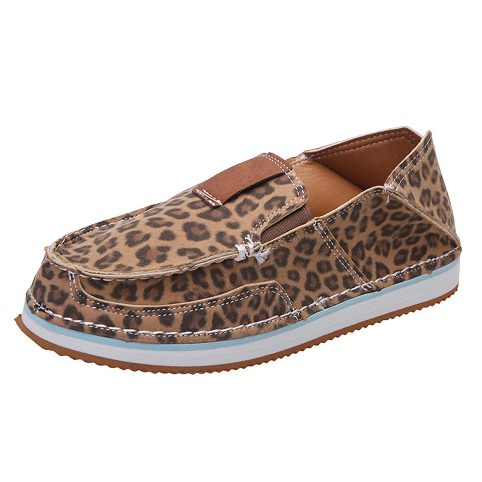 Women's Casual Slide Sneakers - Non-Slip Cheetah Print Athletic Shoes for Running, Tennis & Work | Summer 2022 Comfortable Walking Sandals for Women | Perfect for Gym, Beach & Outdoor Activities