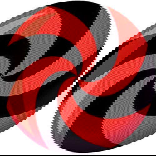 Brunswick Spiral Red Black Viz-A-Ball Bowling Ball - Perfect for League Play & Casual Bowling | High Performance & Durable Design
