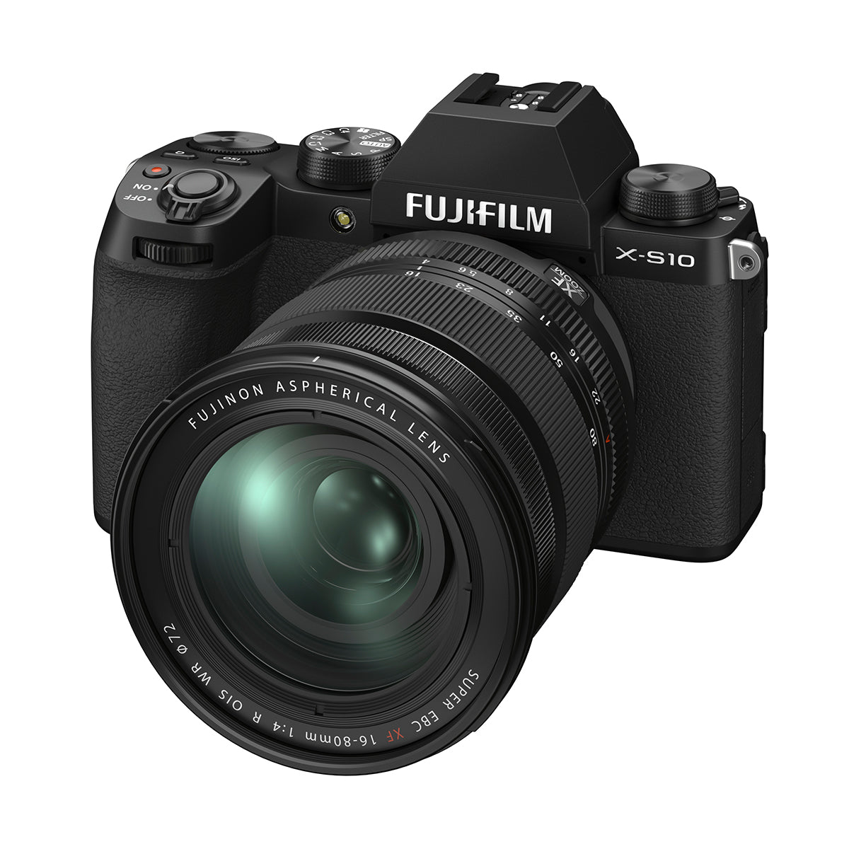 Fujifilm X-S10 Mirrorless Digital Camera with XF 16-80mm f/4 Lens Kit - Perfect for Travel Photography, Vlogging & Street Shooting