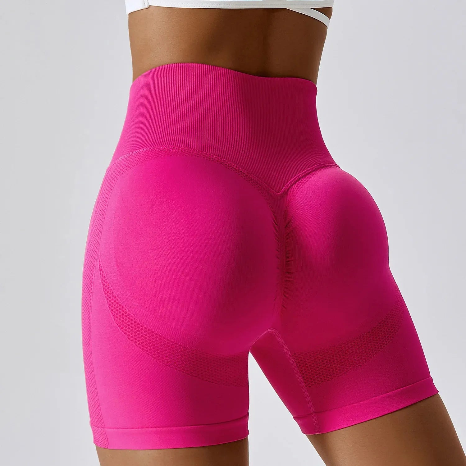 Women's Seamless Push Up Scrunch Butt Workout Shorts - High Waist Running, Fitness, Yoga & Gym Shorts for Active Women | Perfect for Training, Jogging & Lounge Wear