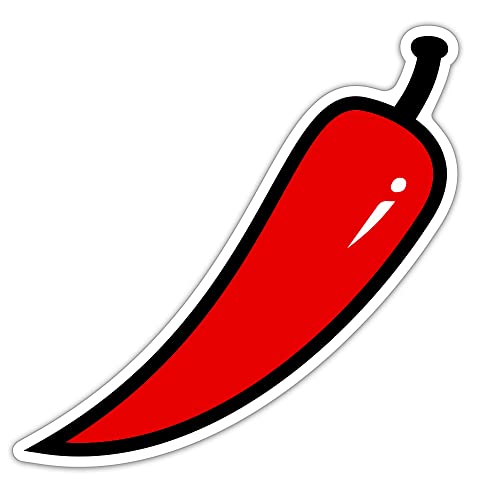 Red Chili Pepper Stickers