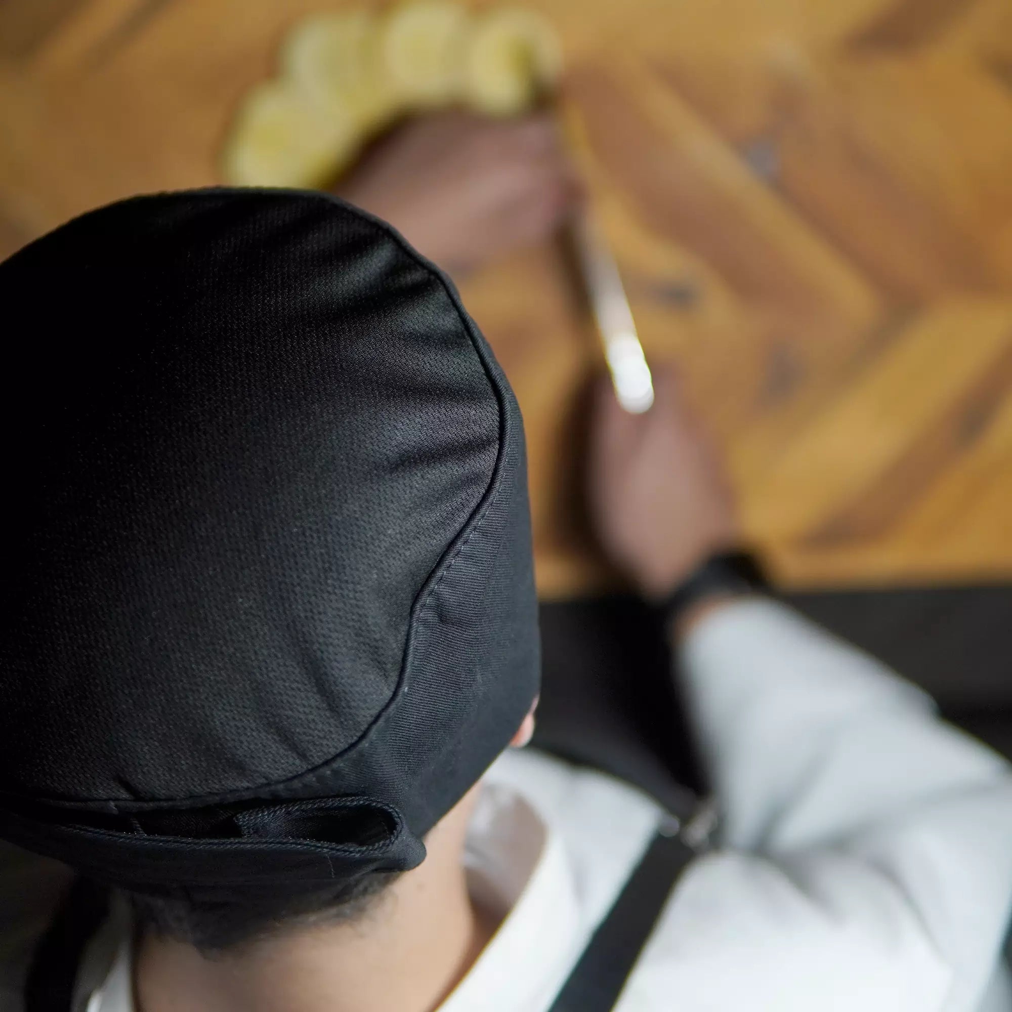 Breathable Cotton Chef Beanie Hat - Professional Kitchen Headwear for Cooking, Baking & Food Service - Comfortable & Lightweight for Long Shifts