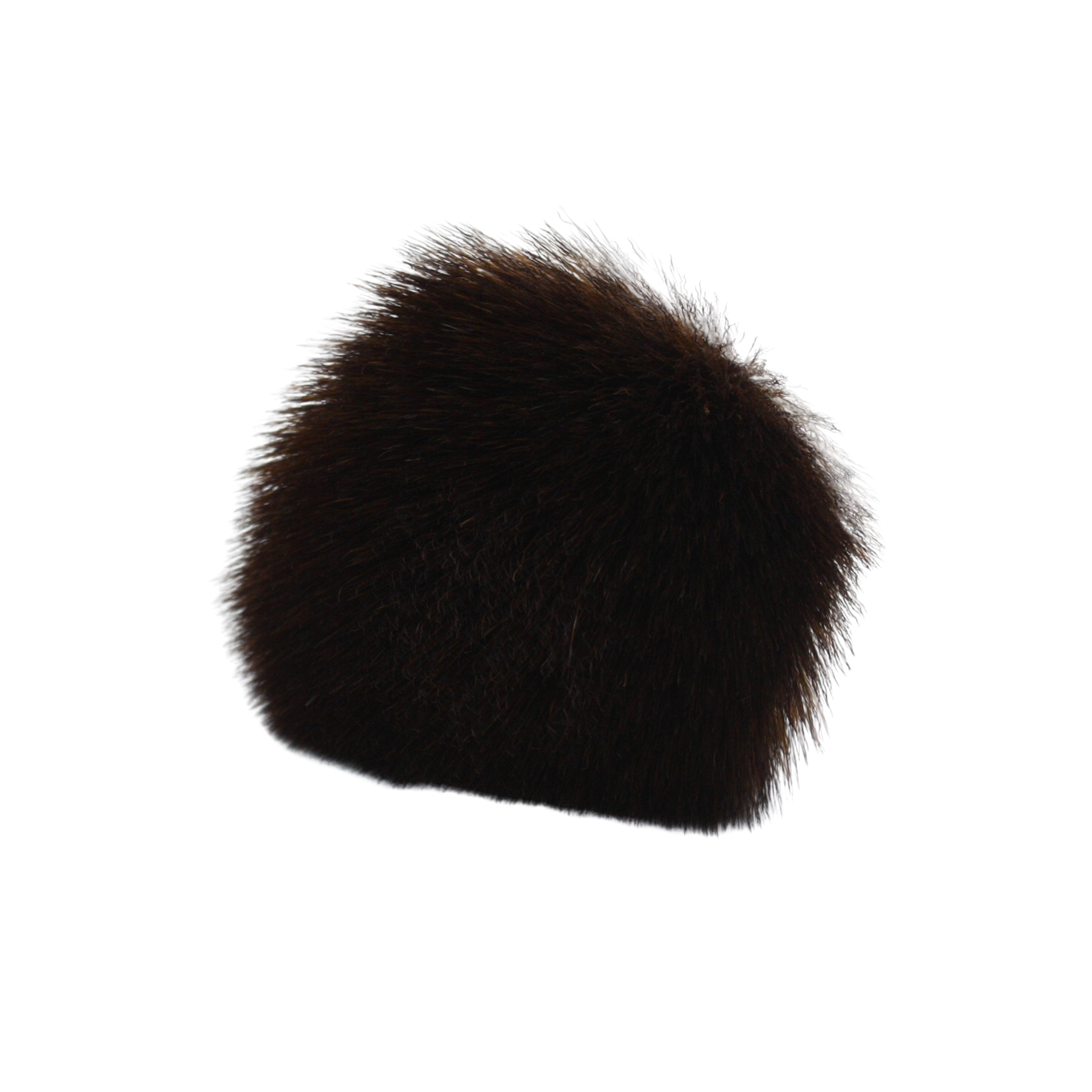 24mm Faux Horse Fan Synthetic Knot Hair Brush - Professional Styling for Smooth & Shiny Hair - Perfect for Salons, Home Use & Travel
