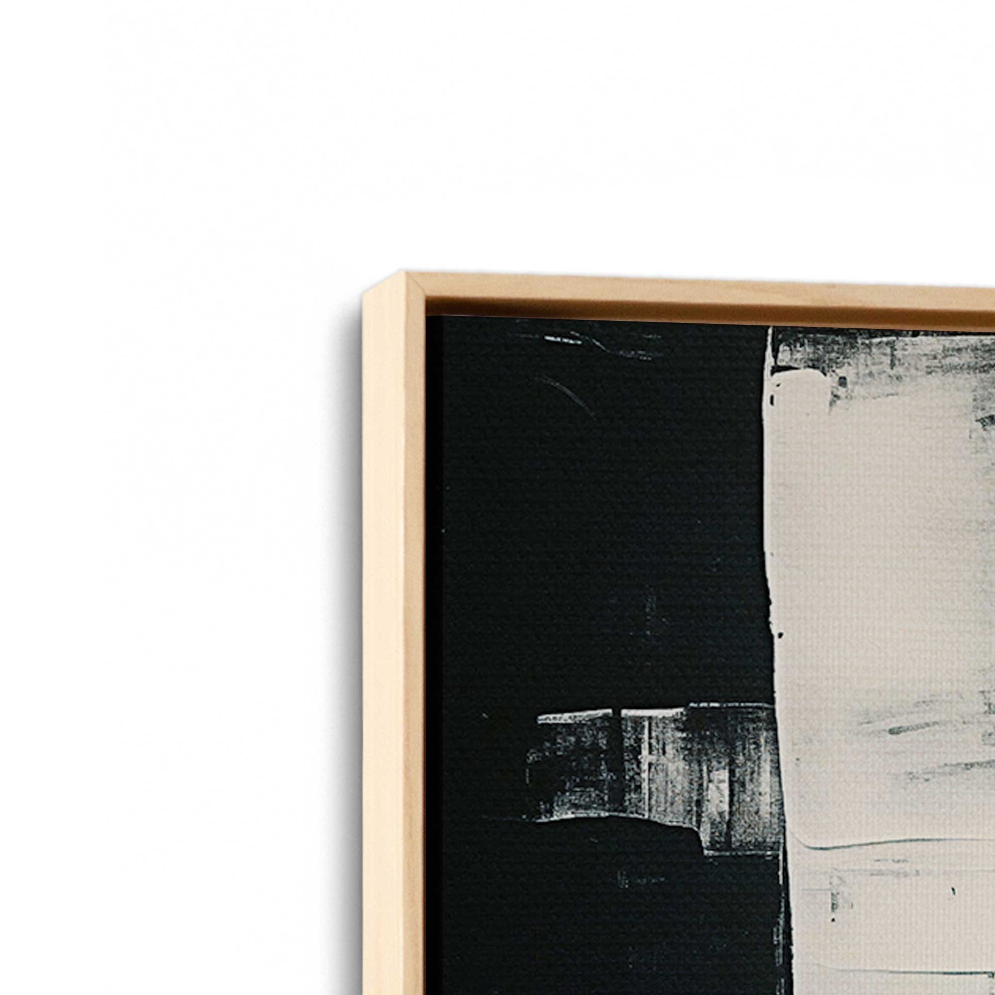 Eclipsed Onyx Tangle Wall Art - Set of 2 Canvas Prints for Modern Home & Office Decor | Perfect for Living Room, Bedroom or Workspace