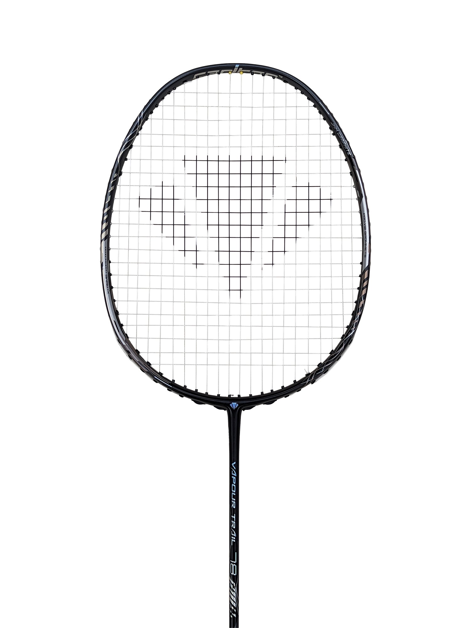 Carlton Vapour Trail 78 Badminton Racket - Professional Grade Carbon Fiber Shuttlecock Racket for Advanced Players | Perfect for Tournaments & Training Sessions