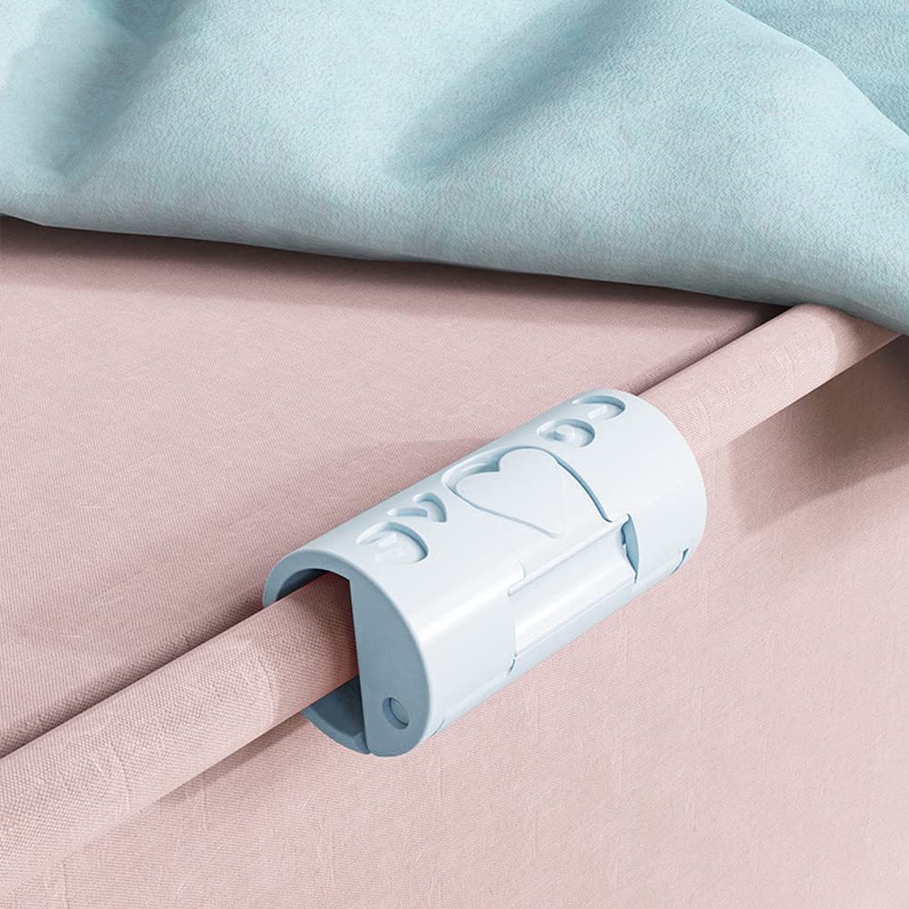 20 PCS Bed Sheet Grippers - Duvet Cover Clips & Sheet Holders to Prevent Slipping - Keep Bedding in Place for Queen/King Size Beds - Perfect for Hotels, Dorms and Home Use