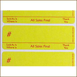 Style 3 Lotting Label Super Stick (1000/Roll) - Durable Adhesive Labels for Warehouse, Shipping & Inventory Organization - Perfect for Logistics, Retail & Storage Management