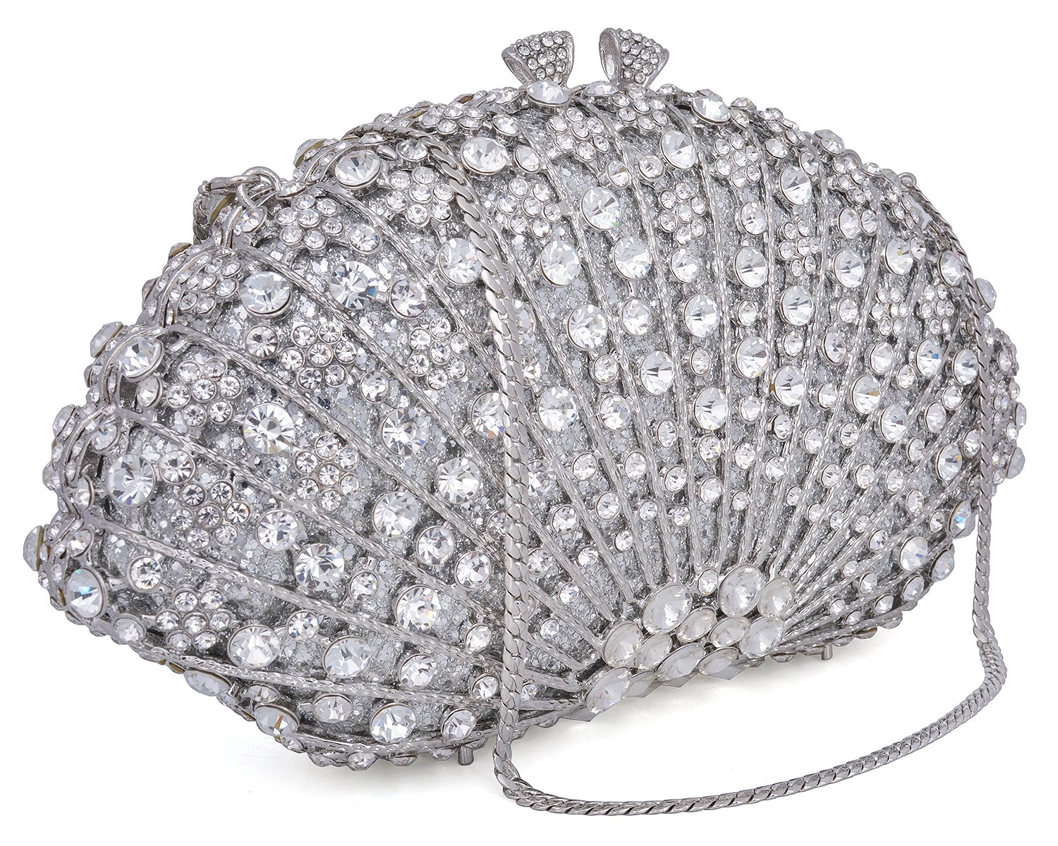 Luxury Crystal Clutch Bag for Women - Elegant Rhinestone Evening Purse - Perfect for Parties, Weddings & Formal Events
