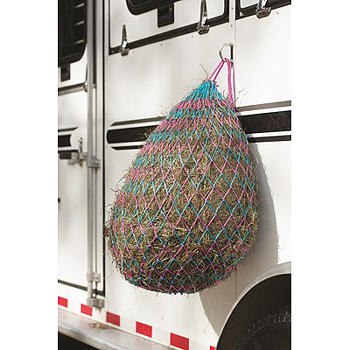 Premium Large Hole Slow Feed Hay Net for Horses - Durable & Tangle-Free - Perfect for Stalls, Pastures & Trail Riding