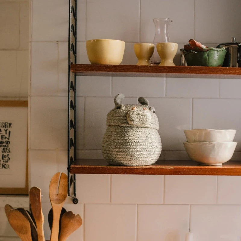 Stylish Decorative Animal Baskets for Home Storage & Organization - Perfect for Nursery, Bathroom, and Living Room Decor