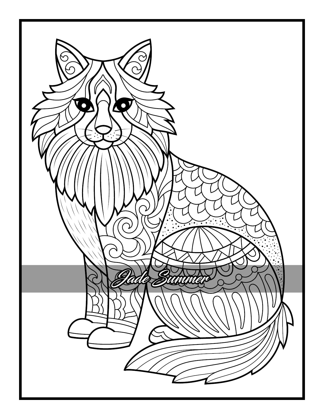 100 Animals Adult Coloring Book - Lions, Elephants, Owls, Horses, Dogs, Cats & More | Stress Relief, Relaxation & Creative Art Therapy for Adults