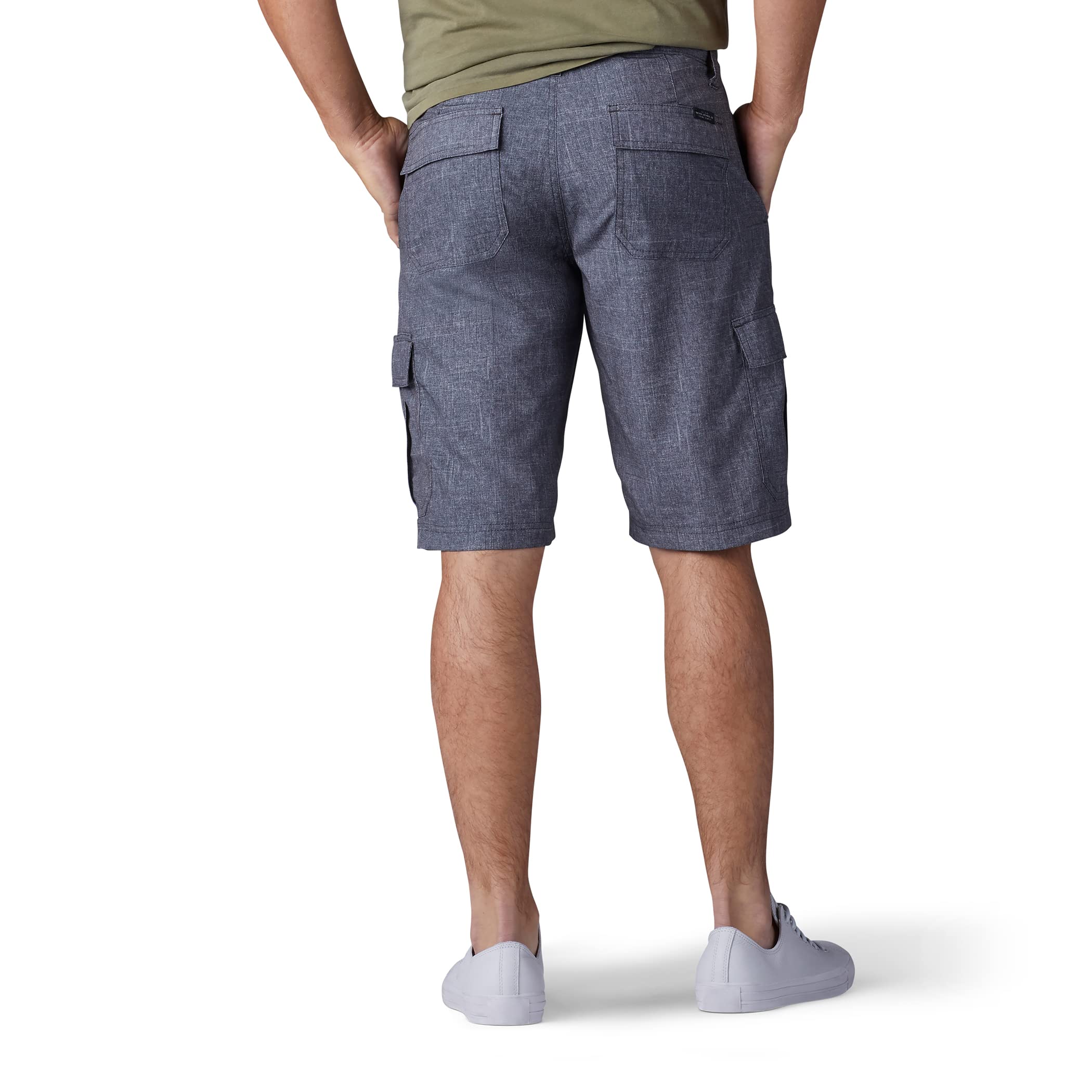 Lee Men's Big & Tall Performance Cargo Shorts - Durable Stretch Fabric with Multiple Pockets | Perfect for Outdoor Activities, Hiking & Casual Wear