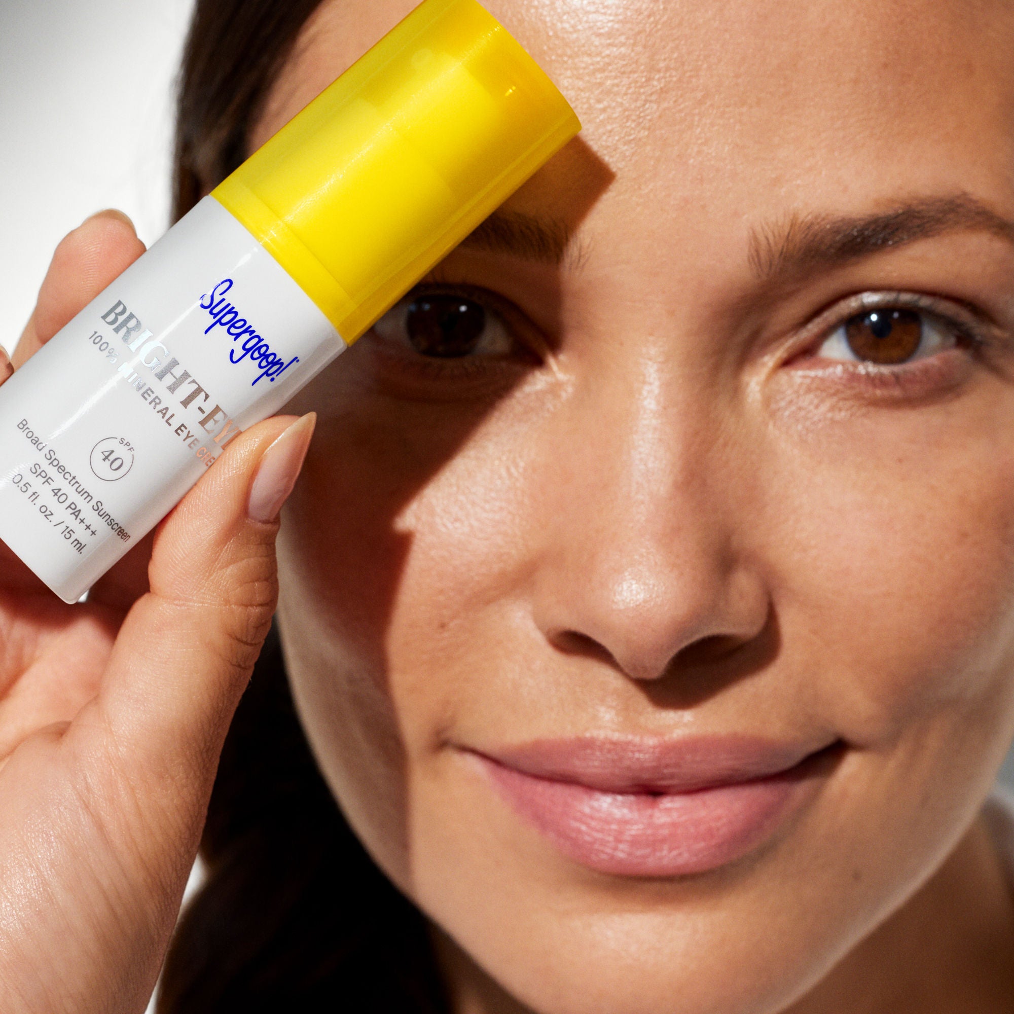 Bright Eyed 100% Mineral Eye Cream SPF 40 - Natural Under Eye Treatment for Dark Circles & Wrinkles - Daily Sun Protection & Hydration for Sensitive Skin - Perfect for Outdoor Activities & Daily Skincare Routine