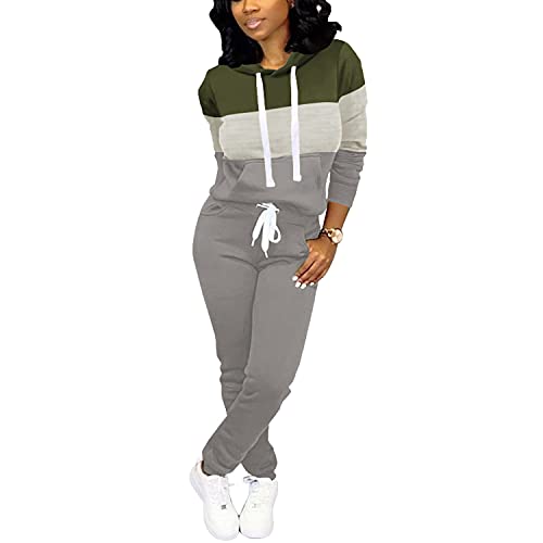 Stylish Women's Two-Piece Jogging Suits - Casual Tracksuit Outfit for Running, Gym & Lounge Wear | Comfortable & Trendy Activewear
