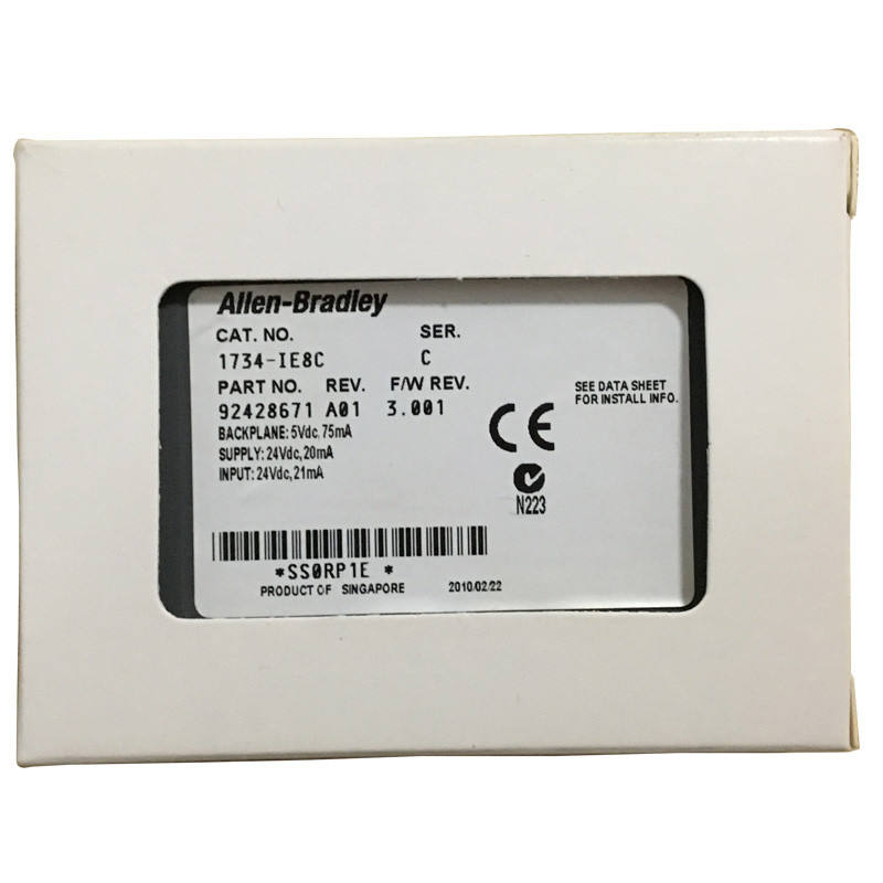 1734 IE2V & 1734 IE8C AbPoint I/O Analog Input Modules for PLC Programming | Industrial Automation Control | Factory Equipment & Machine Monitoring