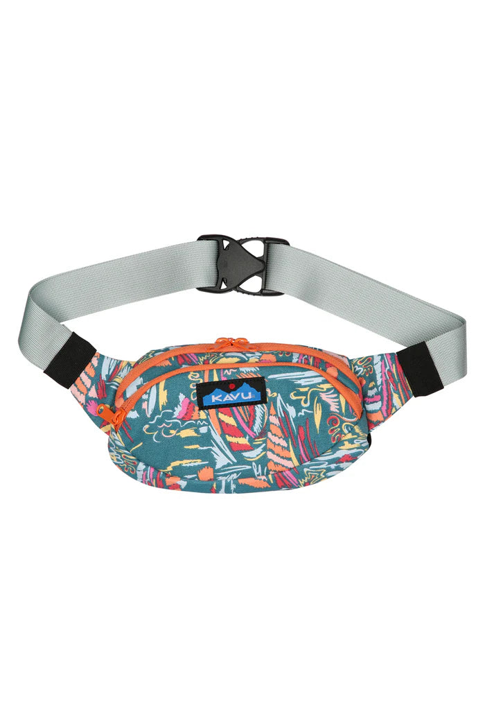 Canvas Spectator Waist Pack - Waterproof Crossbody Fanny Pack for Men & Women - Perfect for Running, Hiking, Travel & Outdoor Activities