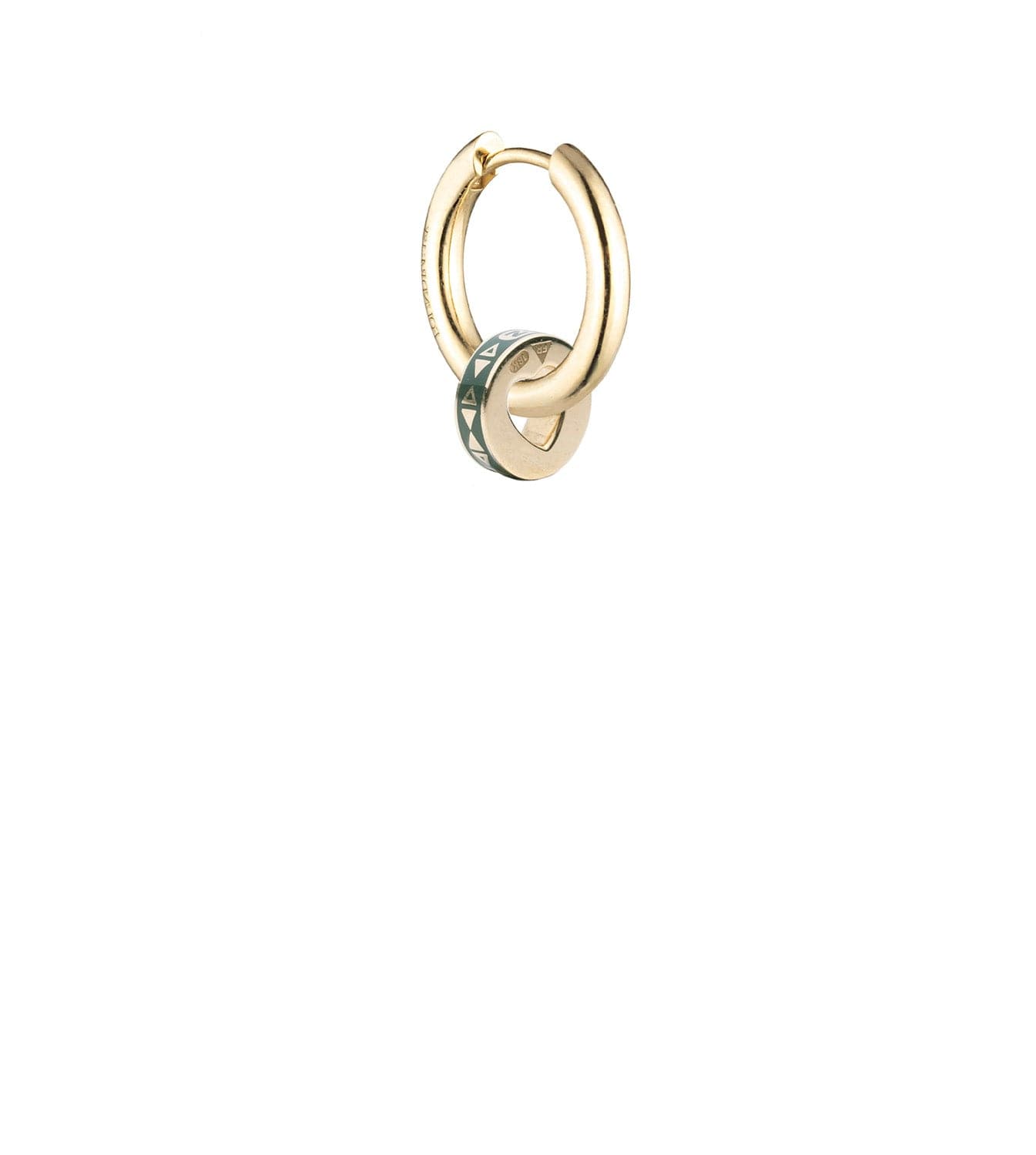 Small Chubby Hoop Earrings for Women - Heartbeat Design Dainty Protection Jewelry - Perfect for Everyday Wear, Date Nights & Gifts