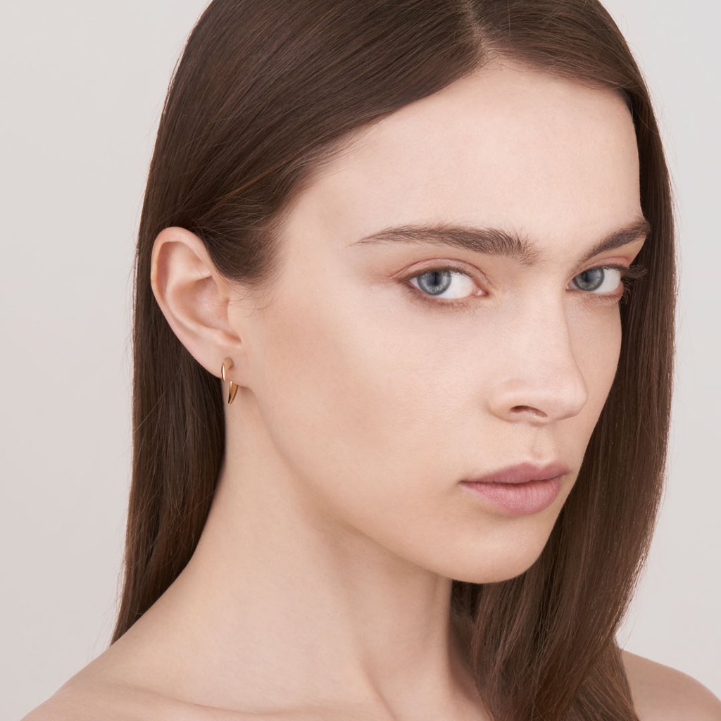 14K Yellow Gold Vermeil Mini Talon Necklace - Dainty Layering Jewelry for Everyday Wear & Special Occasions
