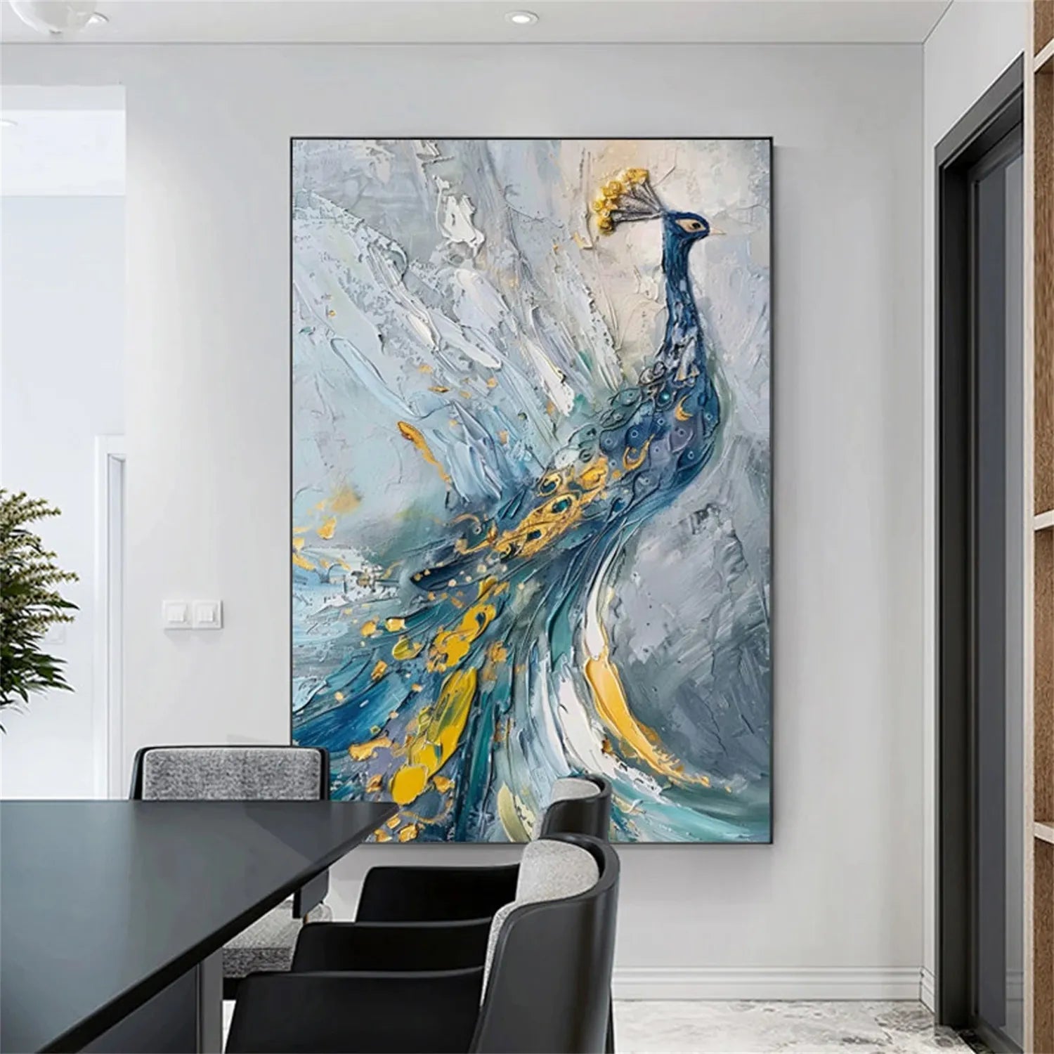 Animal Art Painting #AP091 - Stunning Wildlife Canvas Wall Decor for Living Room, Bedroom & Office