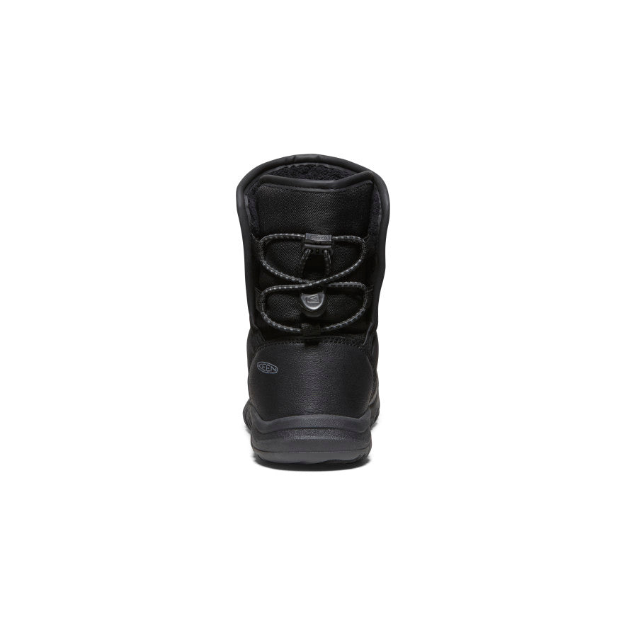 **Waterproof Winter Boots for Toddlers & Little Kids - Black/Steel Grey | Warm Snow Boots for Boys & Girls | Perfect for Snow Play, Sledding & Outdoor Adventures**
