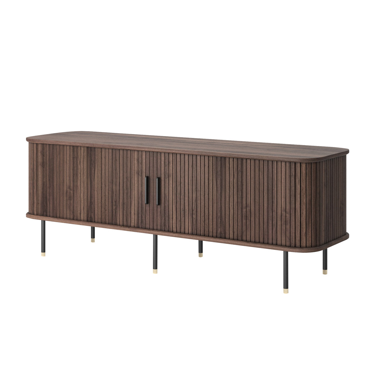 Ipanema Medium TV Stand - Modern Entertainment Center for Living Room, Bedroom & Home Theater - Sturdy & Stylish TV Unit with Storage Shelves