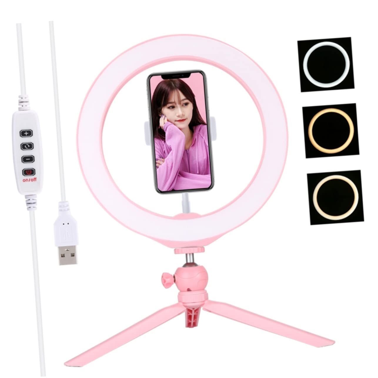Gatuida 2-Pack Photography Lighting Kit - Adjustable Arc Lamp with Tripod Stand for Camera, Smartphone & Makeup | Perfect for YouTube Videos, Live Streaming, Product Photography & Beauty Content Creation