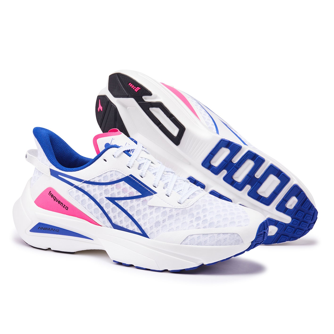 MFrequenza White Surf The Web - Stylish & Comfortable Men's Sneakers for Casual Wear, Running & Outdoor Activities