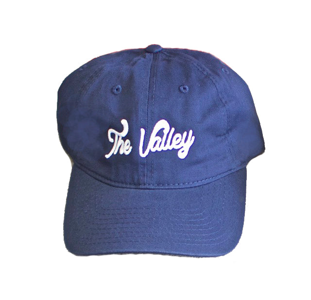 Stylish Navy Blue Valley Hat for Men & Women - Breathable Sun Protection for Outdoor Hiking, Camping, and Beach Activities