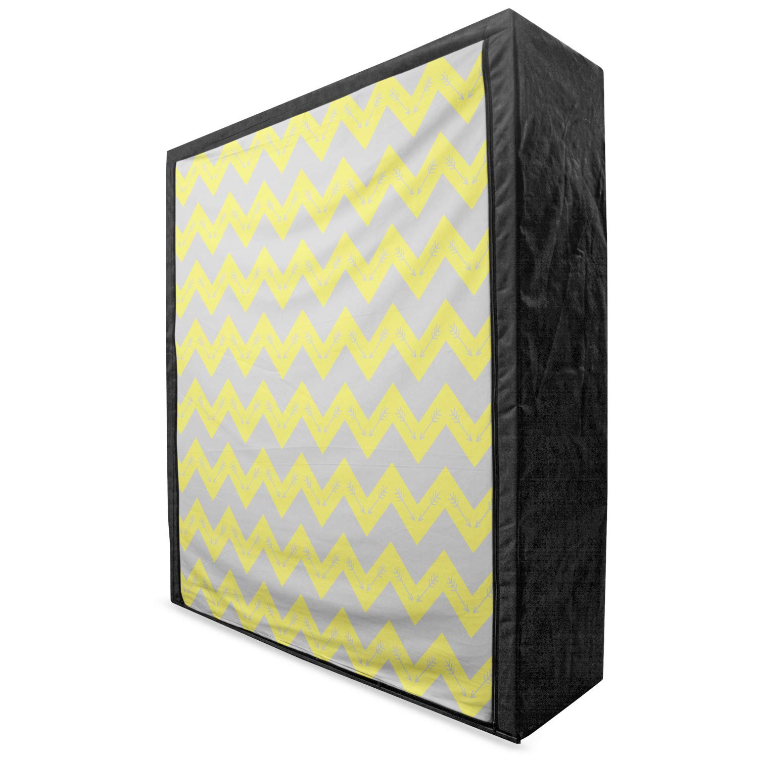 Ambesonne Chevron Portable Fabric Wardrobe - 59