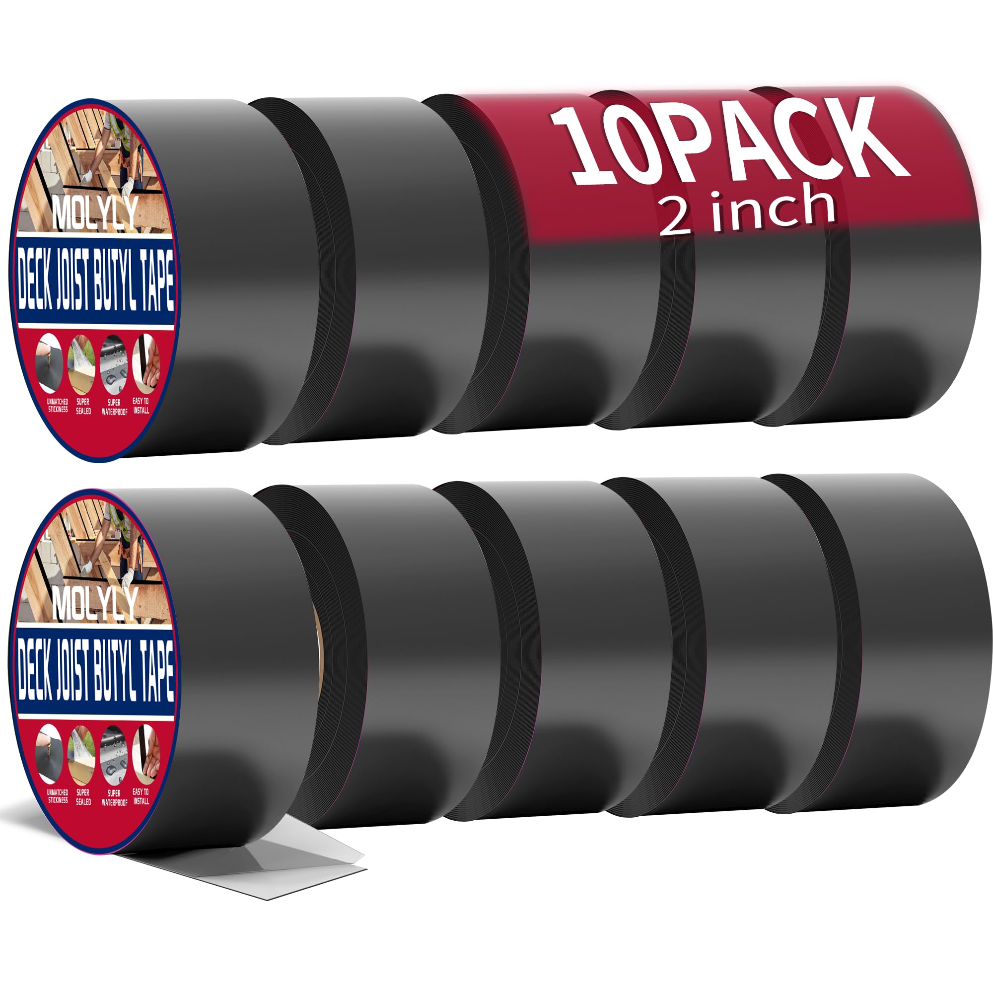 10 Pack Butyl Sealant Tape 2