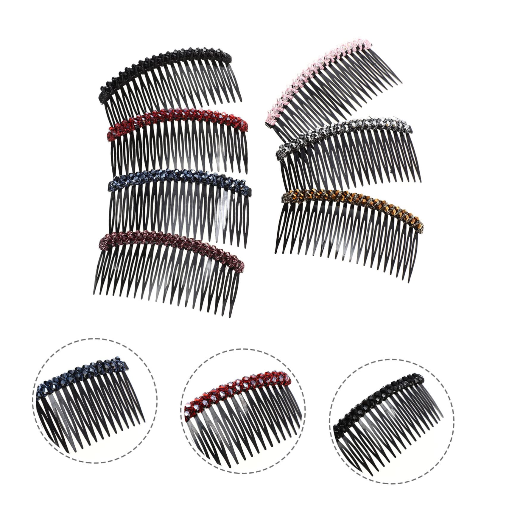 Minkissy Rhinestone Hair Comb for Women - Sparkling Hair Teeth Comb & Hair Pin for Parties, Weddings, and Special Occasions | Elegant Hair Accessories for Dances and Formal Events
