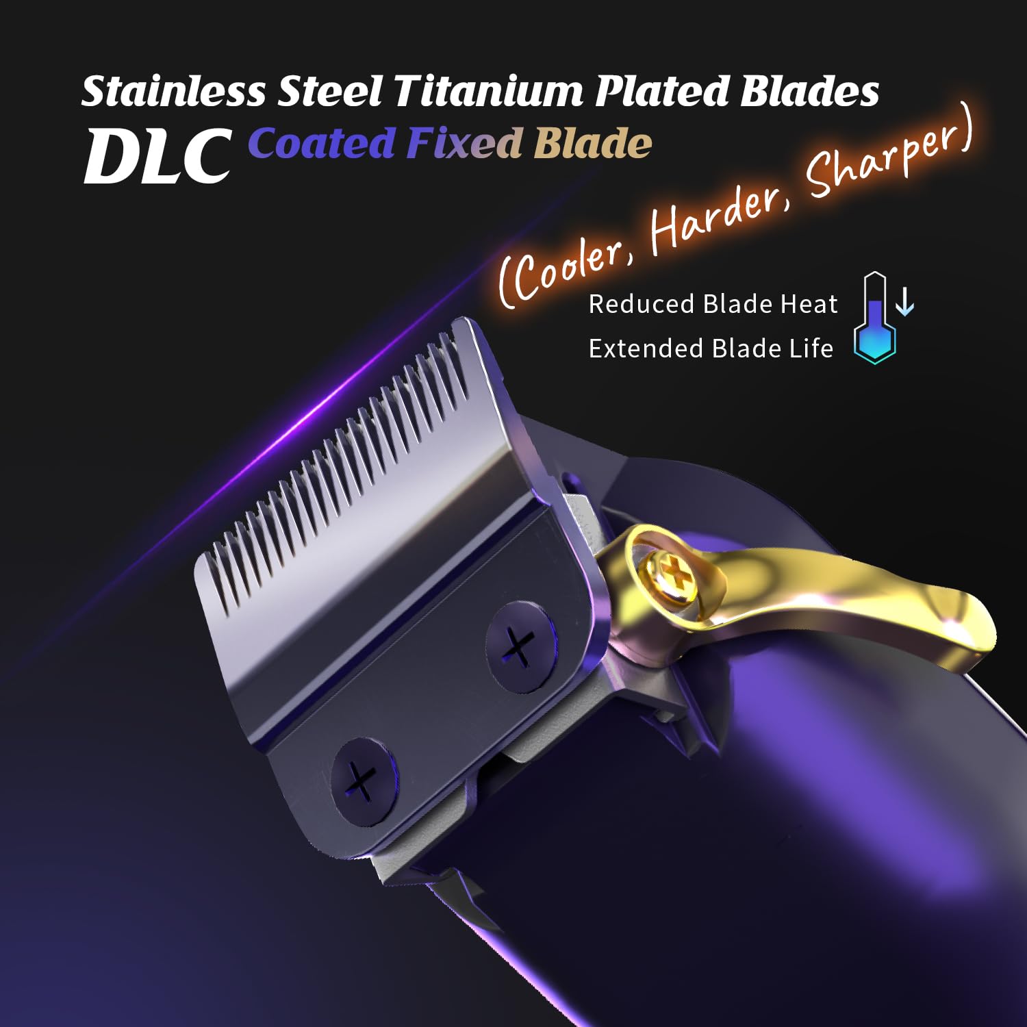SUPRENT® PRO Professional Cordless Hair Clippers for Men - Barber Clippers Set with Brushless Motor & Zero Gap Trimmer - Premium Hair Cutting Kit Gift for Men - Perfect for Home Haircuts, Beard Trimming & Professional Salon Use