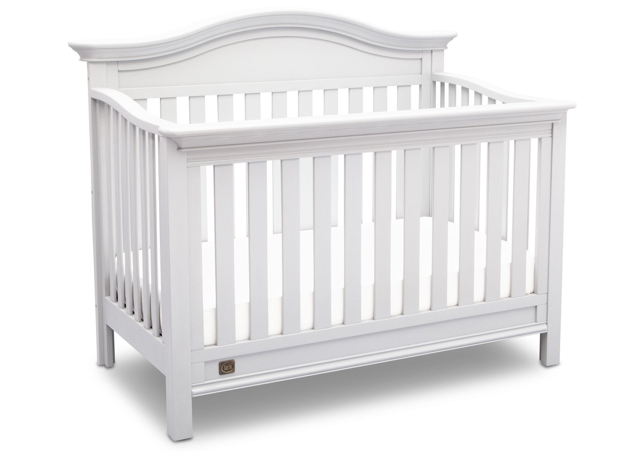 Banbury 4-in-1 Convertible Baby Crib - Toddler Bed, Daybed & Full-Size Bed - Safe Nursery Furniture for Newborns to Teens - Perfect for Bedrooms, Daycare & Guest Rooms