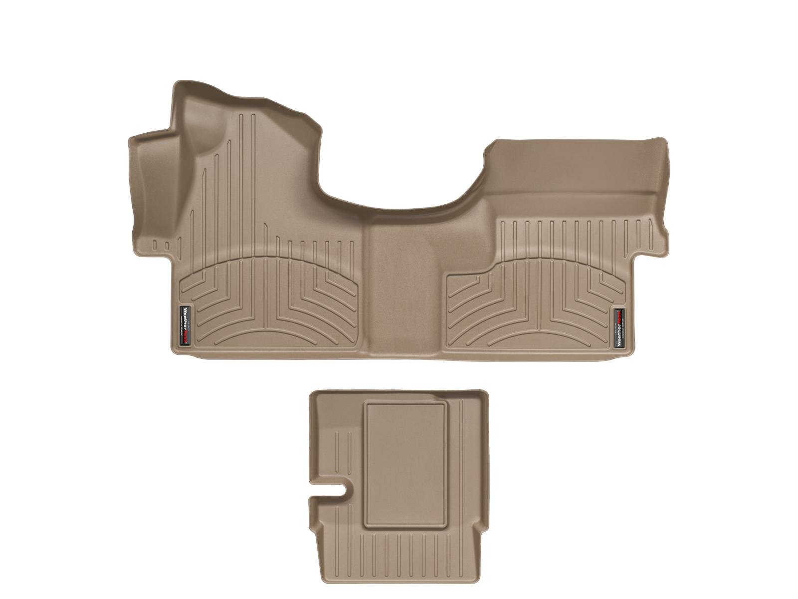 WeatherTech Custom Fit All-Weather Floor Mats for Cars & Trucks - Heavy Duty Protection, Perfect Fit (Model 44249-1-2) - Ideal for Daily Commutes, Road Trips & Off-Road Adventures