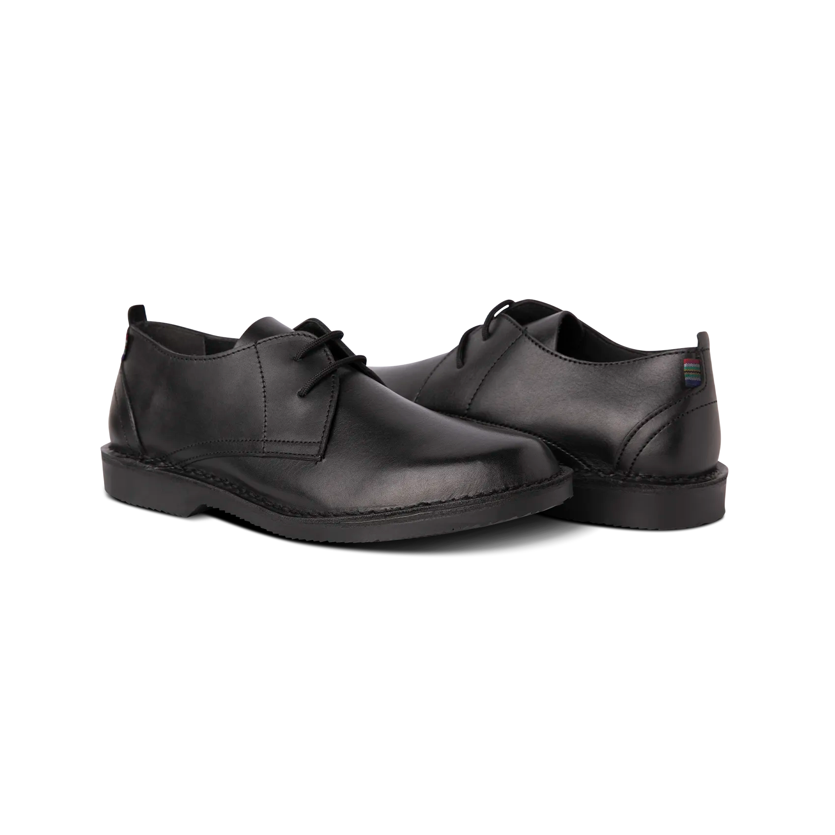 Veldskoen Smart Shoes for Men & Women - Comfortable & Stylish Black Walking Shoes - Perfect for Travel, Work & Outdoor Activities