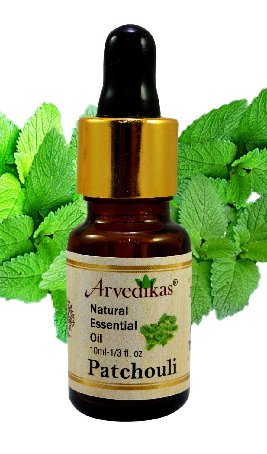 Arvedikas Patchouli Essential Oil 10ml - Promotes Healthy Hair, Glowing Skin & Hair Fall Control | Perfect for Aromatherapy, Massage & DIY Skincare