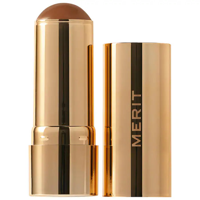 MERIT Bronze Balm Sheer Sculpting Stick - Buildable Cream Bronzer for Natural Sun-Kissed Glow | Perfect for Contouring & Everyday Makeup | Vegan & Cruelty-Free