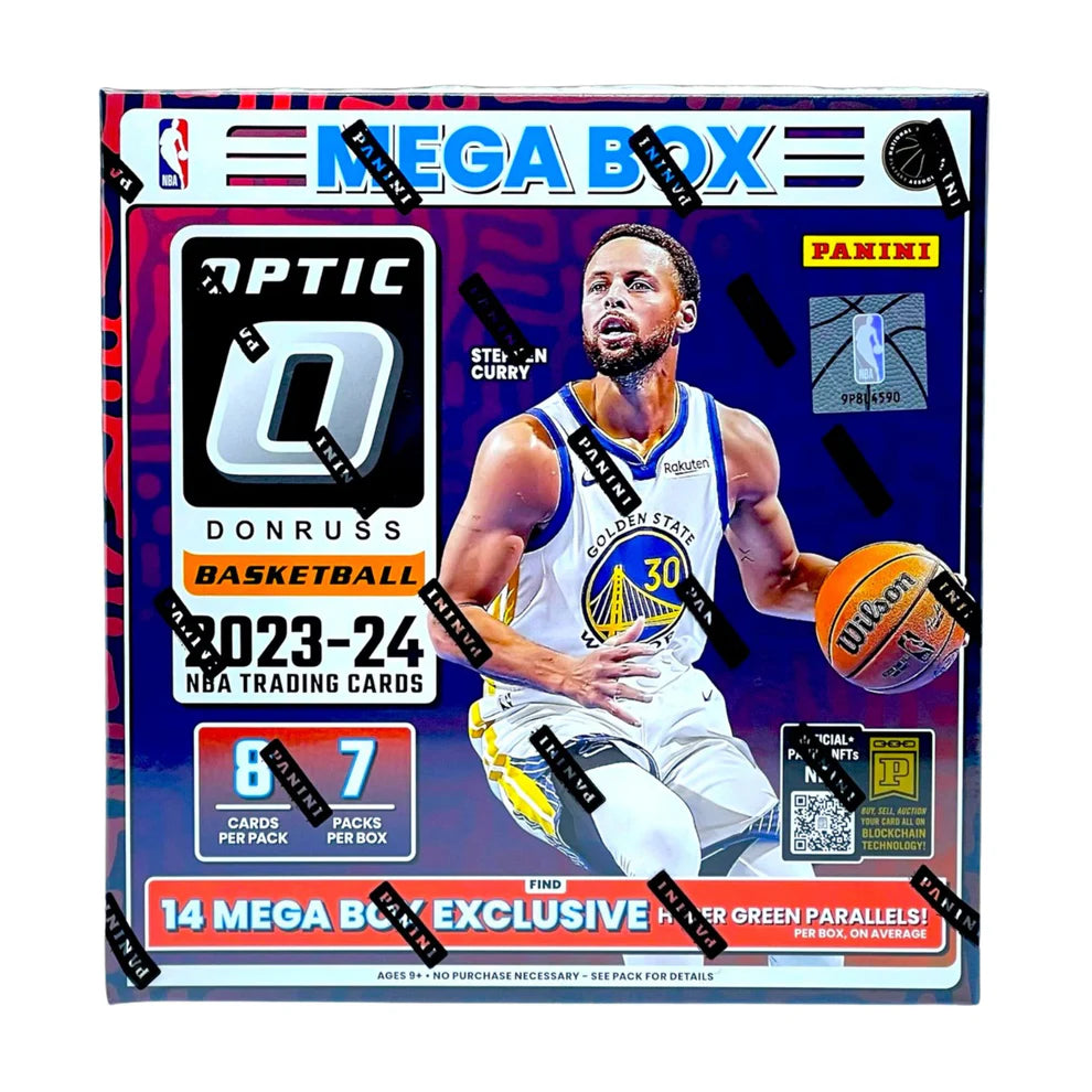2023-2024 Panini Donruss Optic NBA Basketball Trading Cards Mega Box - Collectible Sports Cards for Basketball Fans & Card Collectors (Perfect for Gifts, Investments, and Game Day Trading)
