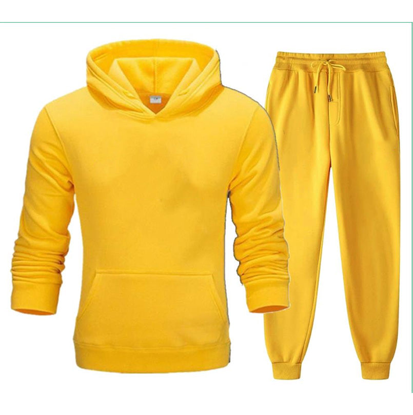 Men's Athletic Casual Two-Piece Suit - Lightweight Breathable Workout & Lounge Wear for Gym, Travel, and Everyday Comfort