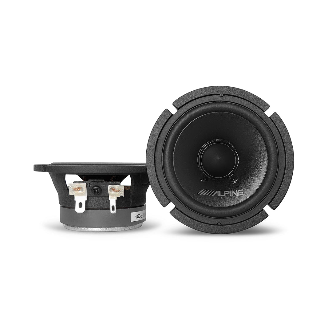 Alpine 30MC R-Series 3 Midrange Car Speakers - 150W Peak Power - Premium Sound for Cars, Trucks & SUVs - Perfect for Upgrading Factory Audio Systems