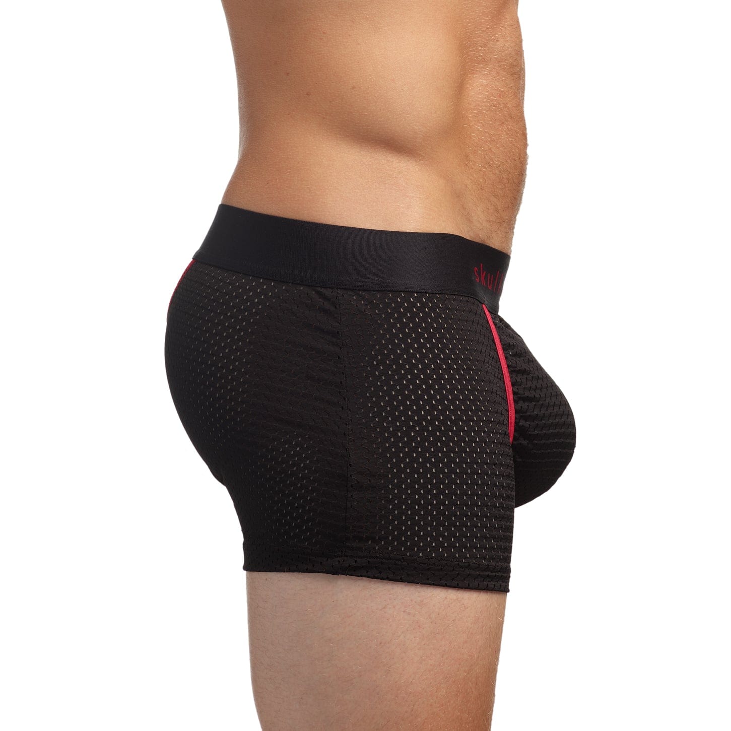High-Performance Mesh Trunk for Men - Breathable & Comfortable Black Underwear for Sports & Daily Wear